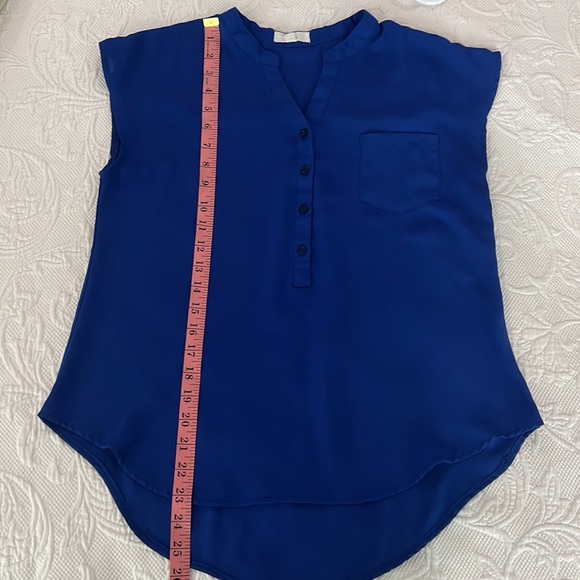 Bright Blue Blouse - Picture 4 of 7